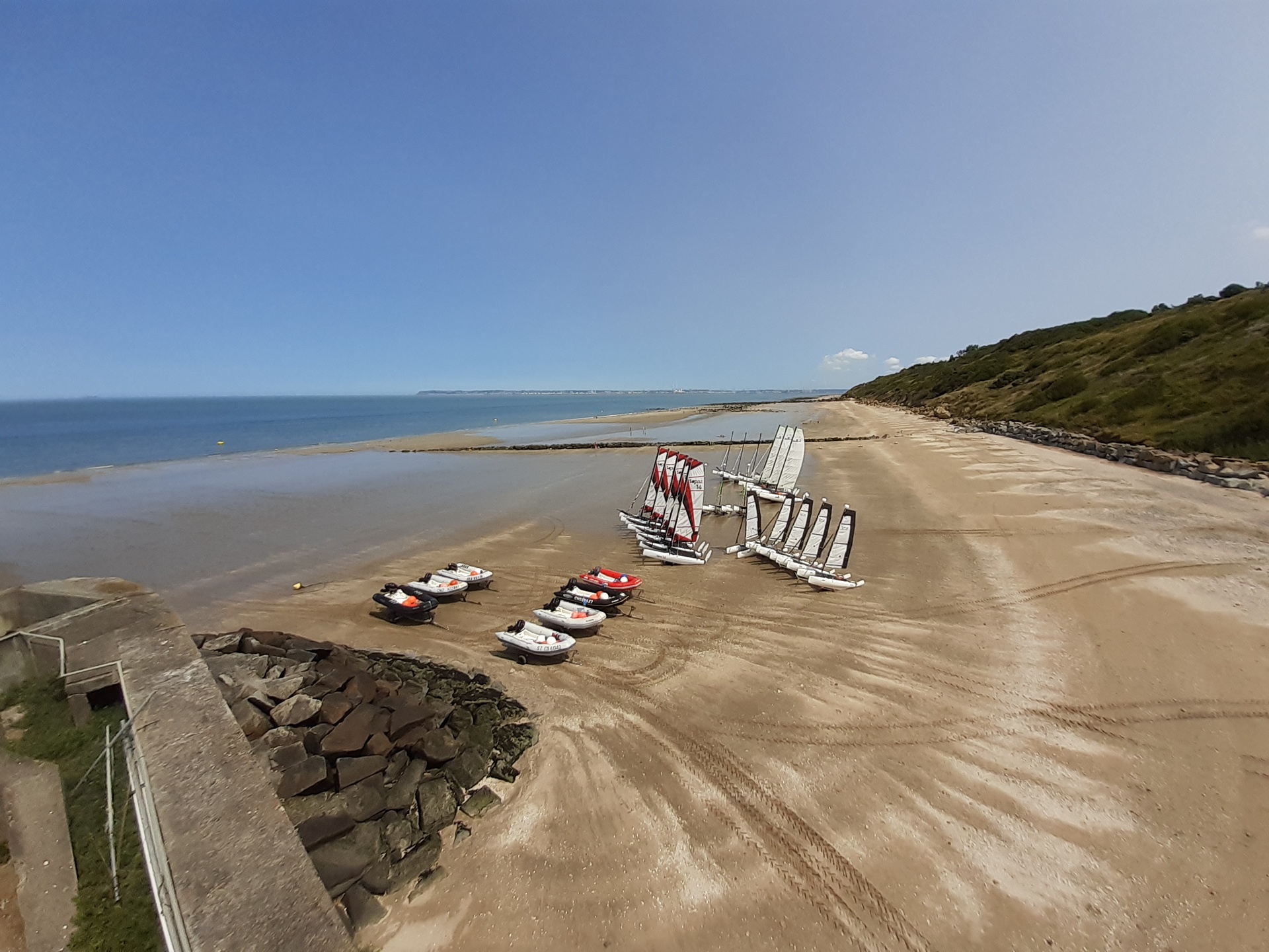 Pratiquer au club sur la plage de Trouville-Hennequeville