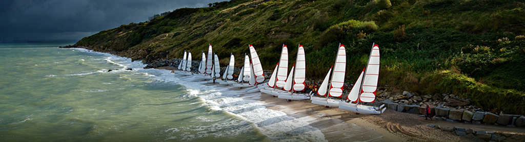 Voile en Normandie