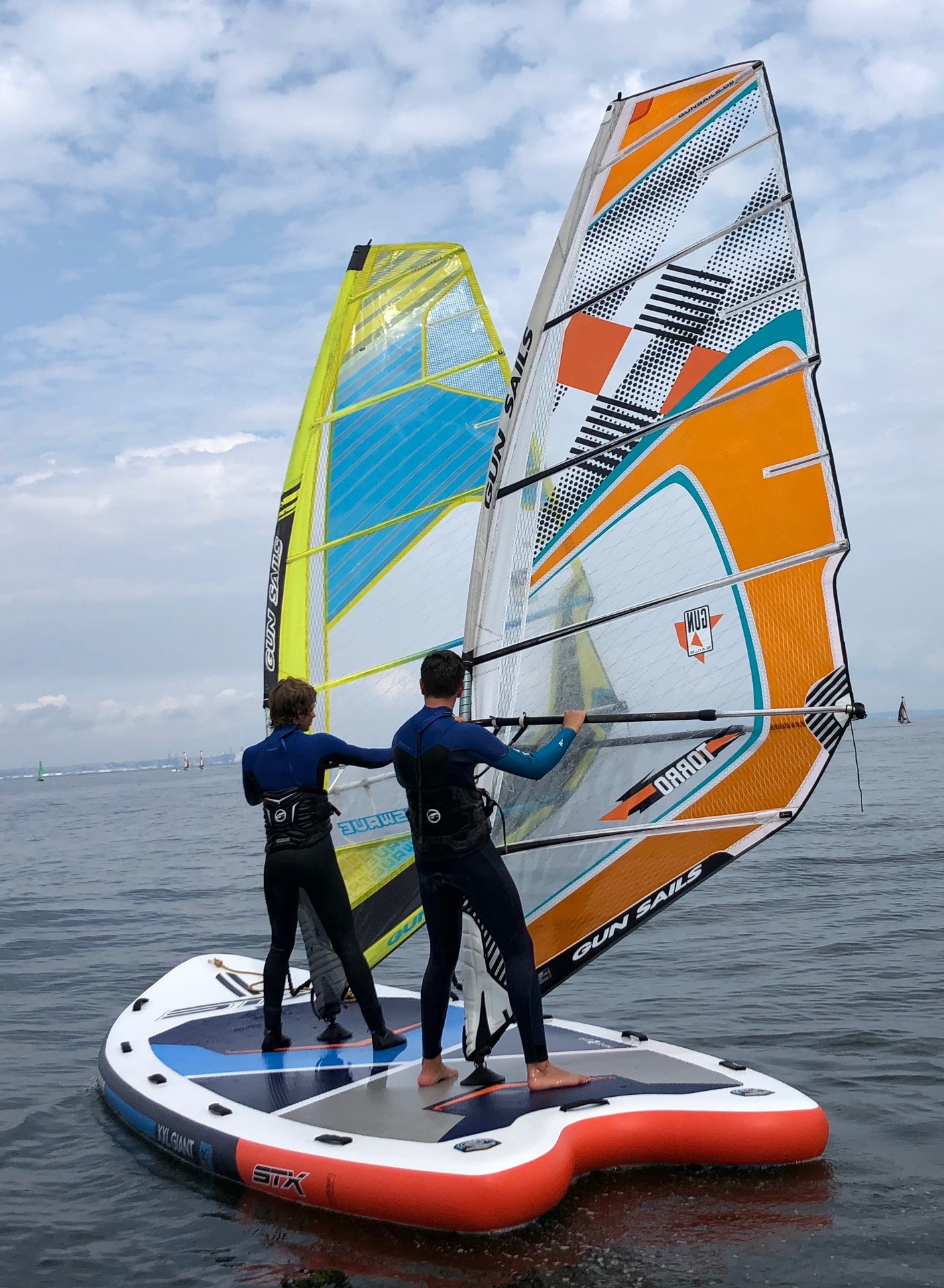 planche à voile en Normandie