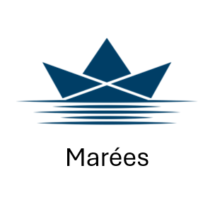Marées pour la voile en Normandie
